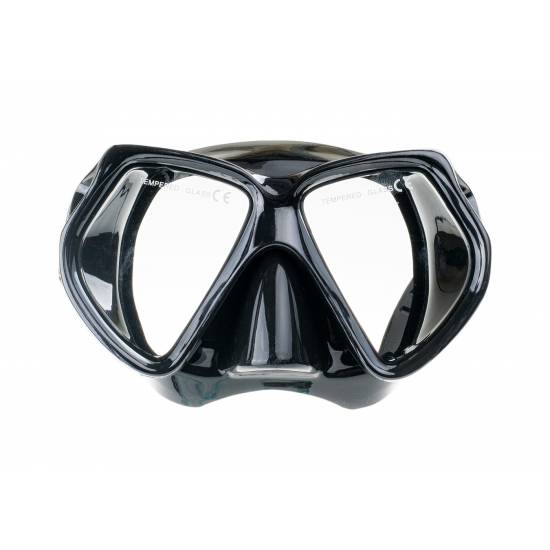 Masca Snorkeling AQUAWAVE Opal, Negru