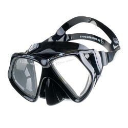 Masca Snorkeling AQUAWAVE Opal, Negru