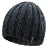 Mens knitted hat HI-TEC Rupert, Dark grey melange Mens knitted hat HI-TEC Rupert, Dark grey melange