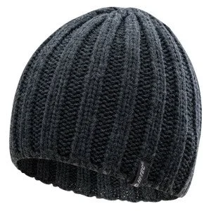 Mens knitted hat HI-TEC Rupert, Dark grey melange Mens knitted hat HI-TEC Rupert, Dark grey melange