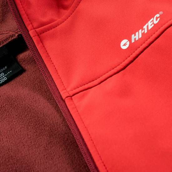 Geaca softshell pentru barbati HI-TEC Kars Rosu Geaca softshell pentru barbati HI-TEC Kars Rosu