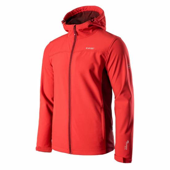 Geaca softshell pentru barbati HI-TEC Kars Rosu Geaca softshell pentru barbati HI-TEC Kars Rosu