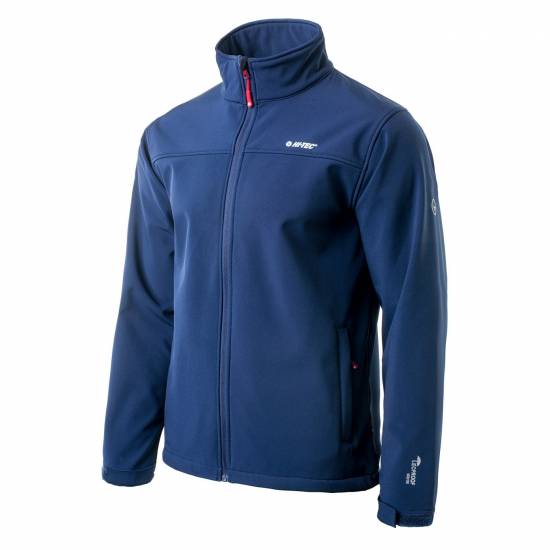 Geaca softshell barbati HI-TEC Lingen Bleumarin