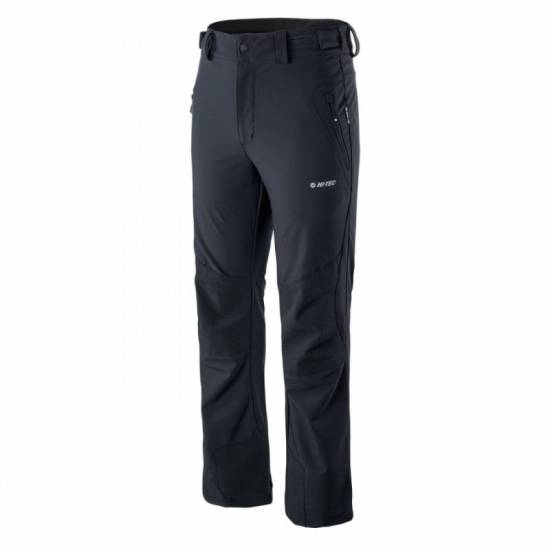 Pantaloni softshell pentru barbati HI-TEC Epir stretch limo Pantaloni softshell pentru barbati HI-TEC Epir stretch limo