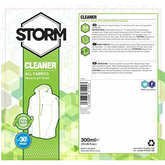 Detergent pentru produse din lana merino STORM 300 ml
