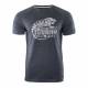 Tricou barbati IGUANA Baako, Gri Tricou barbati IGUANA Baako, Gri