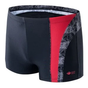 Boxeri de inot pentru barbati AQUAWAVE Rex, Negru/Rosu Boxeri de inot pentru barbati AQUAWAVE Rex, Negru/Rosu