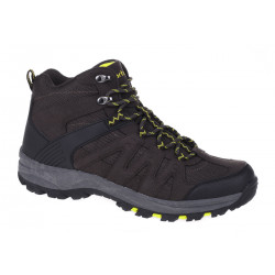 Ghete trekking MARTES Woodland Mid Negru/Lime