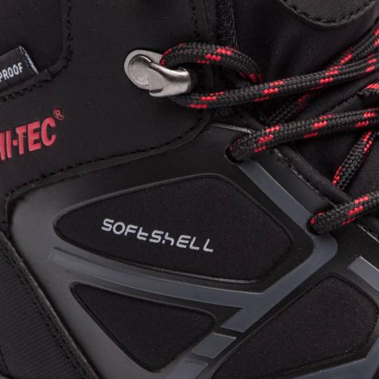 Bocanci de drumetie pentru barbati HI-TEC Sakura Mid WP, Negru Bocanci de drumetie pentru barbati HI-TEC Sakura Mid WP, Negru