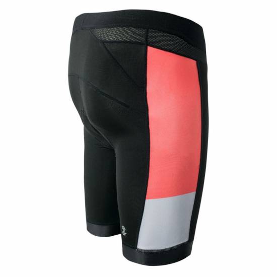 Colanti de ciclism pentru femei IQ Rami WMNS, Negru/Coral