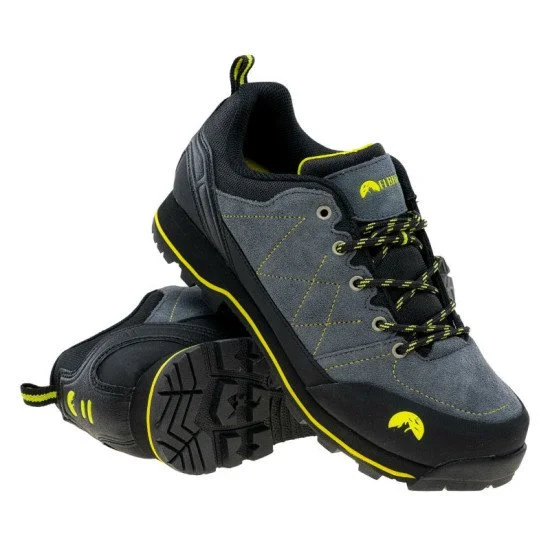Pantofi trekking ELBRUS Tilbur, Gri Argintiu Pantofi trekking ELBRUS Tilbur, Gri Argintiu