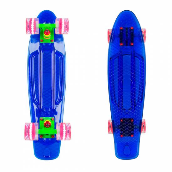 Penny Board WORKER Transpy 400 cu roti cu Led-uri 23