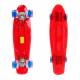 Penny Board Maronad Retro Transparent W/ Light Up Wheels 22, Rosu Penny Board Maronad Retro Transparent W/ Light Up Wheels 22, Rosu