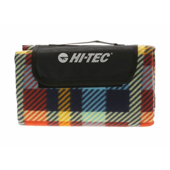 Patura pentru picnic HI-TEC Piqnic Blanket, Albastru/Rosu1