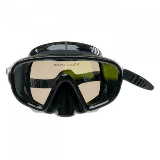 Masca pentru scufundari AQUWAVE Seelowe, Negru
