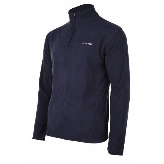Bluza polar barbati HI-TEC Drin, Negru Bluza polar barbati HI-TEC Drin, Negru