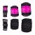 Set aparatori WORKER Rozy, Negru/Roz