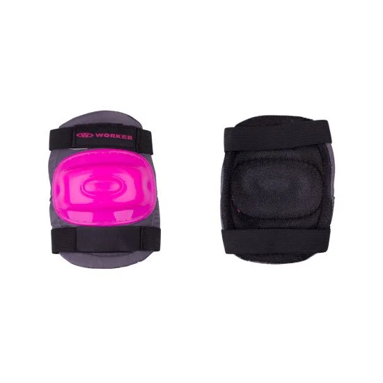Set aparatori WORKER Rozy, Negru/Roz