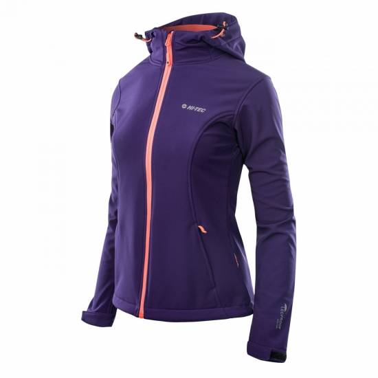 Geaca softshell dama HI-TEC Lady Caria II Violet Geaca softshell dama HI-TEC Lady Caria II Violet