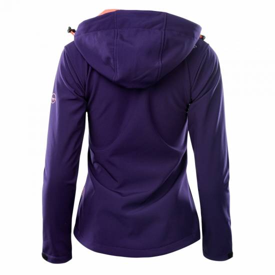 Geaca softshell dama HI-TEC Lady Caria II Violet Geaca softshell dama HI-TEC Lady Caria II Violet