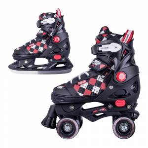 Patine de gheata / Patine cu rotile WORKER Denel 2 in 1 Patine de gheata / Patine cu rotile WORKER Denel 2 in 1