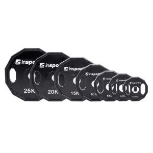 Rubber Coated Olympic Weight Plate Set inSPORTline Ruberton Rubber Coated Olympic Weight Plate Set inSPORTline Ruberton