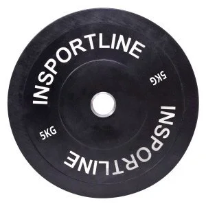 Disc greutate olimpic inSPORTline Bumper Plate 5 kg Disc greutate olimpic inSPORTline Bumper Plate 5 kg