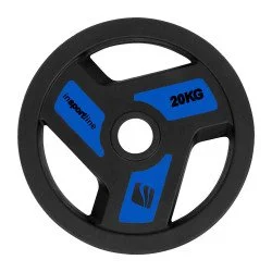 Disc greutate cauciucat inSPORTline Herk 20 kg