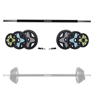 Haltera set cu greutati inSPORTline Pumpstar 2-20 kg Haltera set cu greutati inSPORTline Pumpstar 2-20 kg