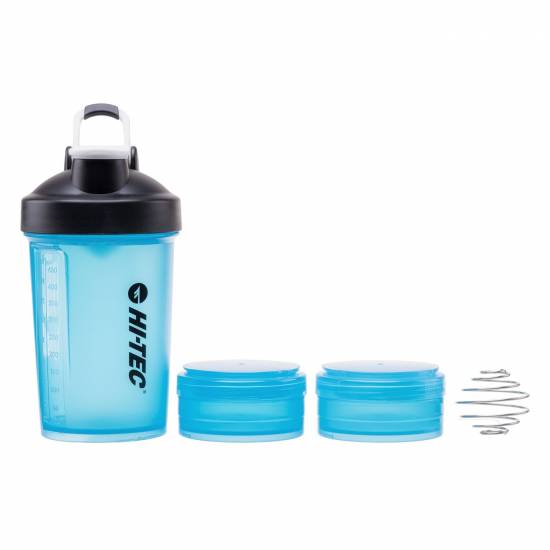 Shaker HI-TEC Shako 450ml, Albastru/Negru Shaker HI-TEC Shako 450ml, Albastru/Negru