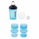 Shaker HI-TEC Shako 450ml, Albastru/Negru Shaker HI-TEC Shako 450ml, Albastru/Negru