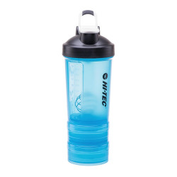 Shaker HI-TEC Shako 450ml, Albastru/Negru