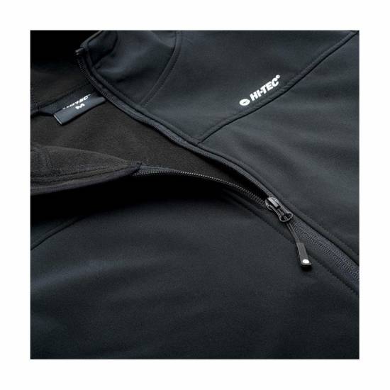 Geaca softshell barbati HI-TEC Kars Negru Geaca softshell barbati HI-TEC Kars Negru
