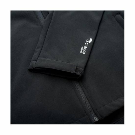 Geaca softshell barbati HI-TEC Kars Negru