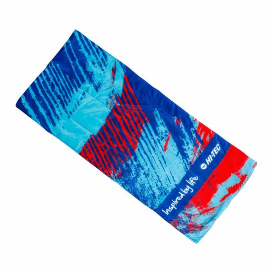 Sac de dormit pentru copii HI-TEC Nino, Albastru/Rosu Sac de dormit pentru copii HI-TEC Nino, Albastru/Rosu