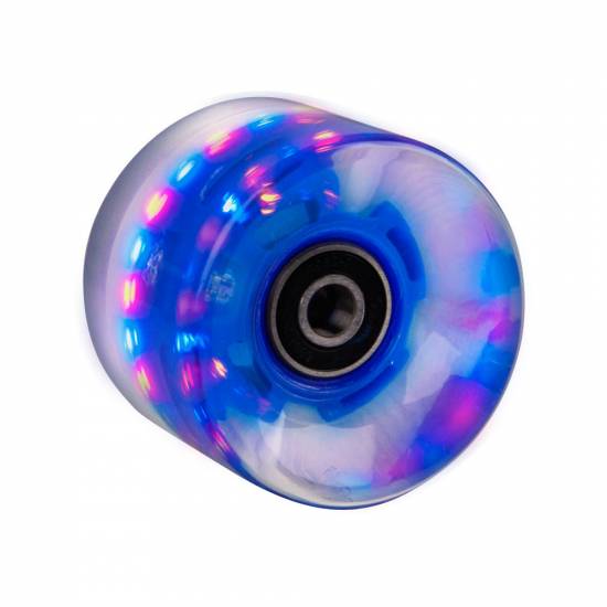 Roata iluminata pentru Penny Board 60*45mm cu rulmenti ABEC 7 