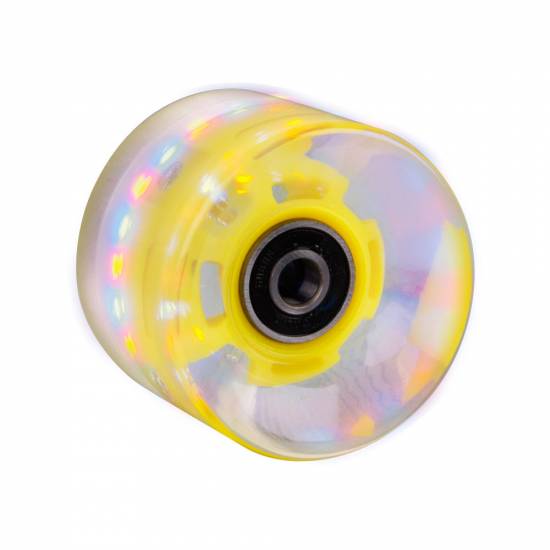 Roata iluminata pentru Penny Board 60*45mm cu rulmenti ABEC 7 