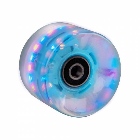 Roata iluminata pentru Penny Board 60*45mm cu rulmenti ABEC 7 