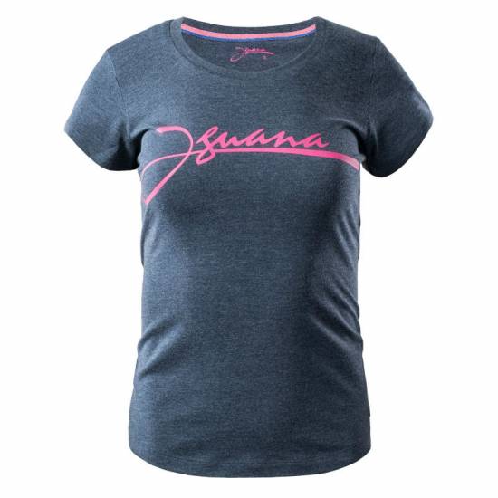 Tricou pentru femei IGUANA Nitra W, Albastru melange Tricou pentru femei IGUANA Nitra W, Albastru melange