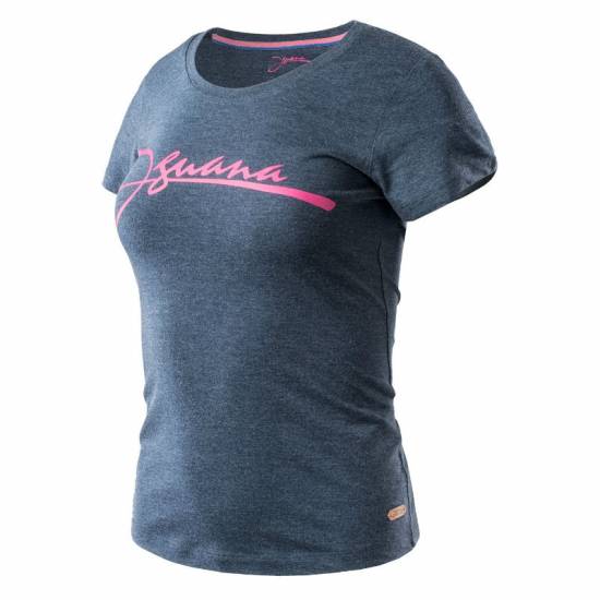 Tricou pentru femei IGUANA Nitra W, Albastru melange Tricou pentru femei IGUANA Nitra W, Albastru melange