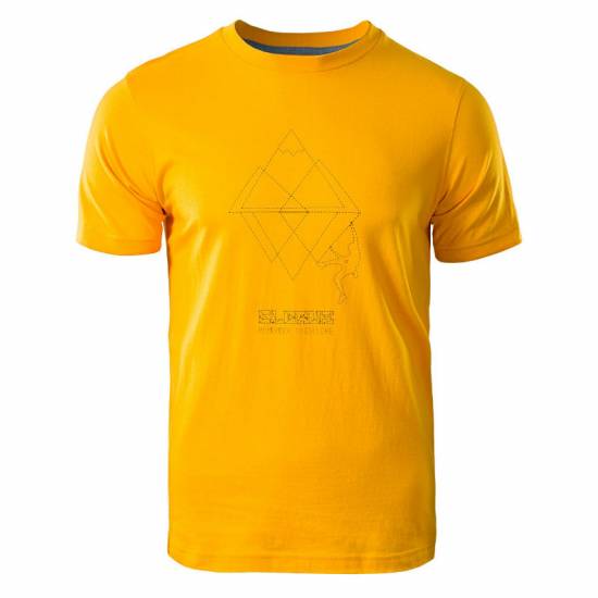 Tricou pentru barbati ELBRUS Algro, Galben Tricou pentru barbati ELBRUS Algro, Galben