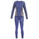 Set lenjerie termica HI-TEC Kano Set Junior, Albastru Set lenjerie termica HI-TEC Kano Set Junior, Albastru