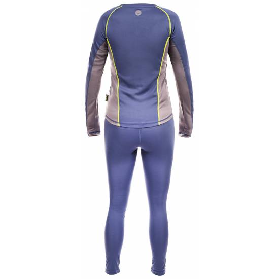 Set lenjerie termica HI-TEC Kano Set Junior, Albastru Set lenjerie termica HI-TEC Kano Set Junior, Albastru