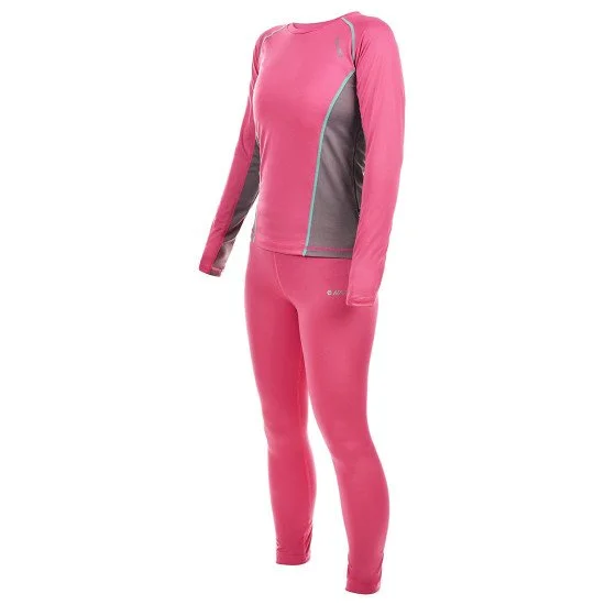 Set lenjerie termica HI-TEC Kano Set Junior, Roz