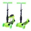 Trotineta 3-in-1 WORKER Nimbo, Verde