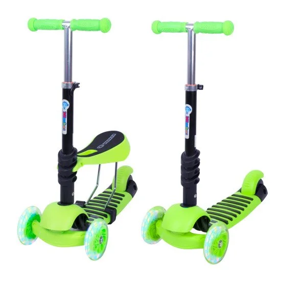 Trotineta 3-in-1 WORKER Nimbo, Verde