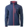 Geaca softshell barbati HI-TEC Caen Albastru Geaca softshell barbati HI-TEC Caen Albastru
