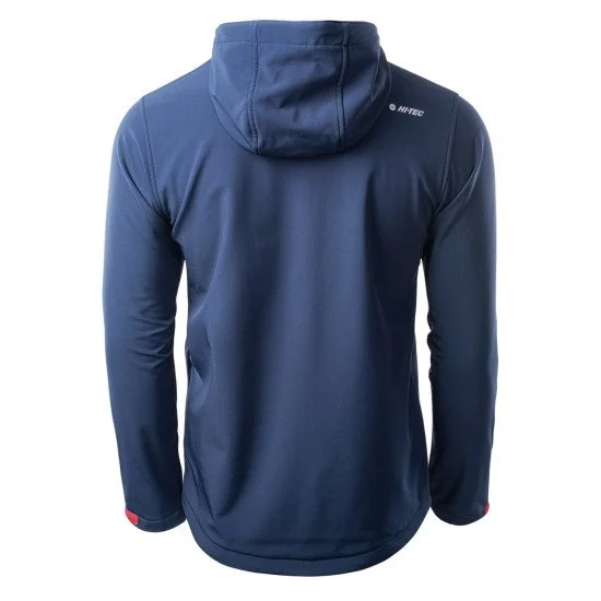 Geaca softshell barbati HI-TEC Caen Albastru Geaca softshell barbati HI-TEC Caen Albastru