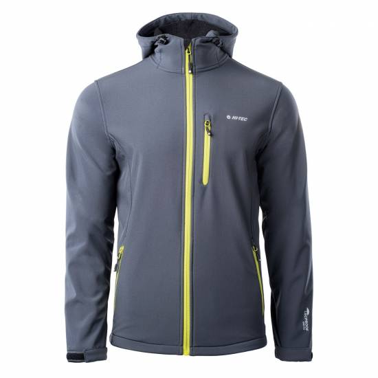 Geaca softshell pentru barbati HI-TEC Caen Gri Geaca softshell pentru barbati HI-TEC Caen Gri