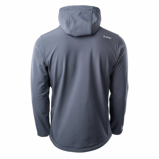 Geaca softshell pentru barbati HI-TEC Caen Gri Geaca softshell pentru barbati HI-TEC Caen Gri